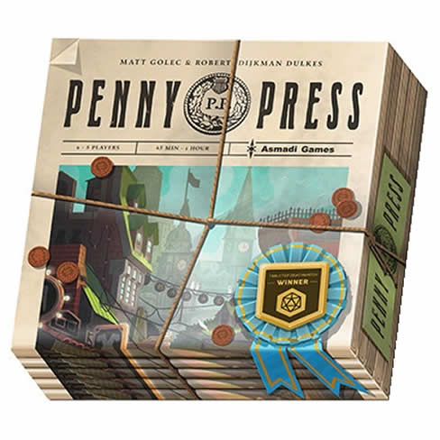 ASN0060 Penny Press Board Game Asmadi Games (ONLINE ORDER ONLY)