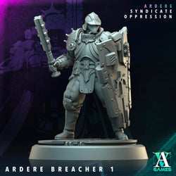 3D Printed Archvillain Games Ardere Breacher Ardere - Syndicate Oppression 28 32mm D&D (Online Only)