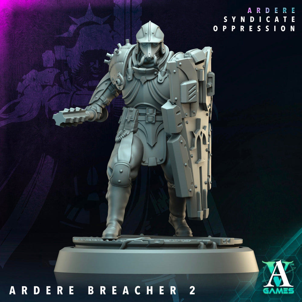 3D Printed Archvillain Games Ardere Breacher Ardere - Syndicate Oppression 28 32mm D&D (Online Only)