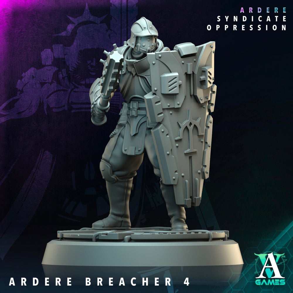 3D Printed Archvillain Games Ardere Breacher Ardere - Syndicate Oppression 28 32mm D&D (Online Only)