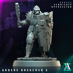 3D Printed Archvillain Games Ardere Breacher Ardere - Syndicate Oppression 28 32mm D&D (Online Only)