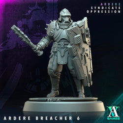 3D Printed Archvillain Games Ardere Breacher Ardere - Syndicate Oppression 28 32mm D&D (Online Only)