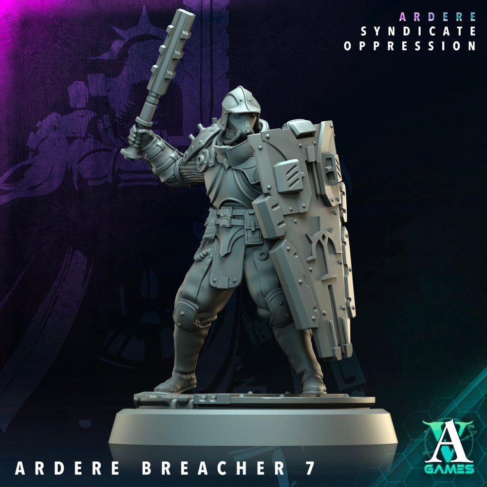3D Printed Archvillain Games Ardere Breacher Ardere - Syndicate Oppression 28 32mm D&D (Online Only)