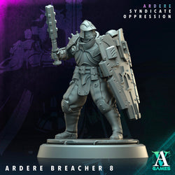 3D Printed Archvillain Games Ardere Breacher Ardere - Syndicate Oppression 28 32mm D&D (Online Only)