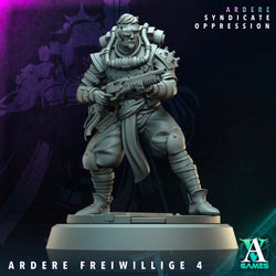 3D Printed Archvillain Games Ardere Freiwillige Ardere - Syndicate Oppression 28 32mm D&D (Online Only)