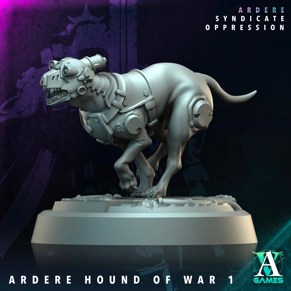 3D Printed Archvillain Games Ardere Hound of War Ardere - Syndicate Oppression 28 32mm D&D (Online Only)