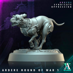 3D Printed Archvillain Games Ardere Hound of War Ardere - Syndicate Oppression 28 32mm D&D (Online Only)