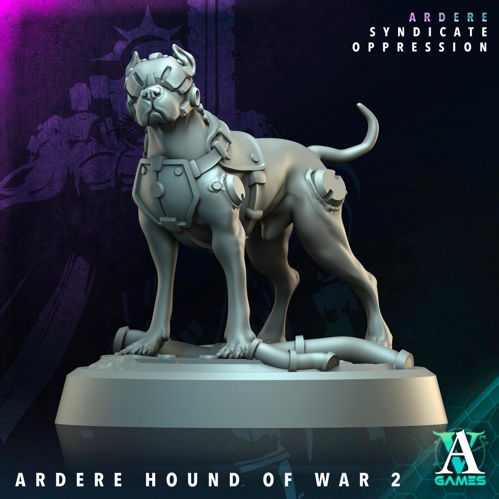 3D Printed Archvillain Games Ardere Hound of War Ardere - Syndicate Oppression 28 32mm D&D (Online Only)