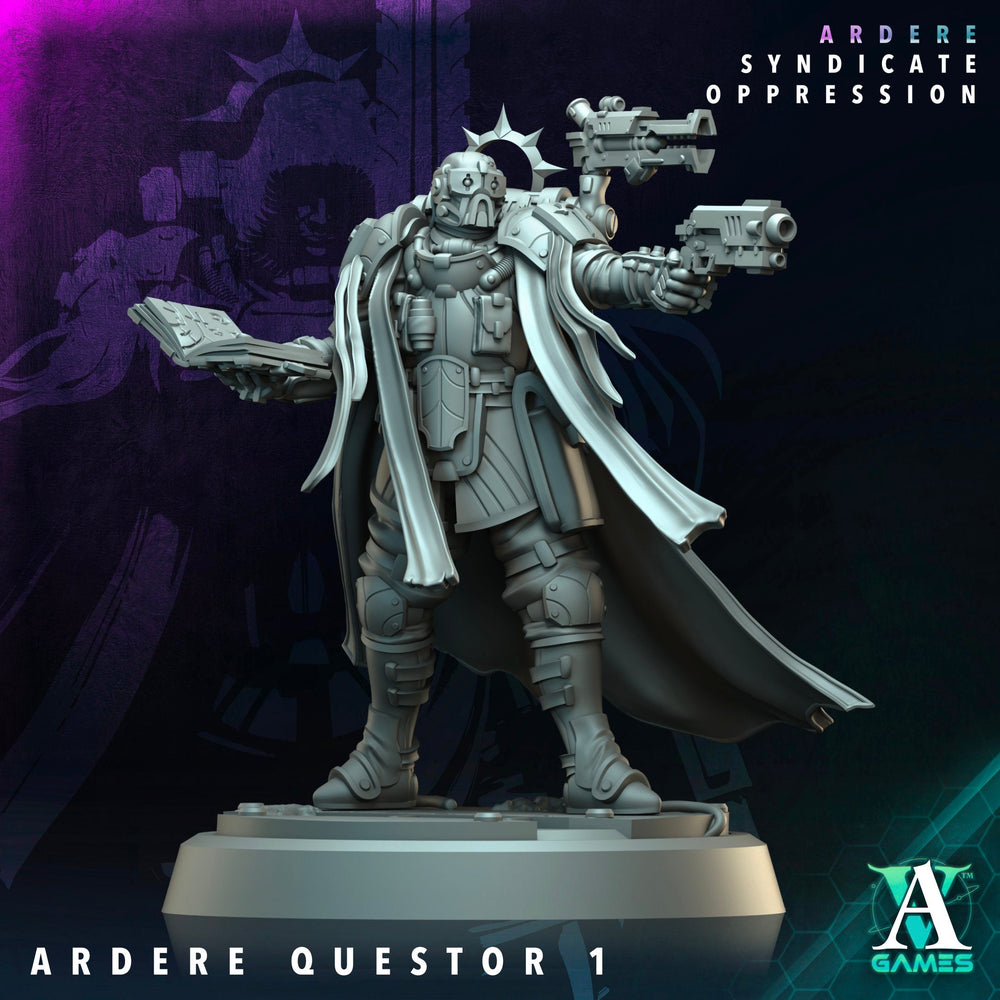 3D Printed Archvillain Games Ardere Questor Ardere - Syndicate Oppression 28 32mm D&D (Online Only)