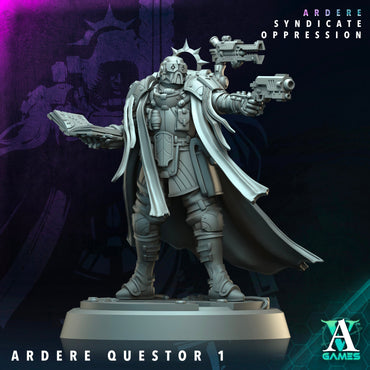 3D Printed Archvillain Games Ardere Questor Ardere - Syndicate Oppression 28 32mm D&D (Online Only)