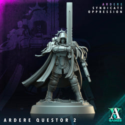 3D Printed Archvillain Games Ardere Questor Ardere - Syndicate Oppression 28 32mm D&D (Online Only)