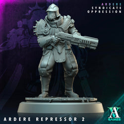 3D Printed Archvillain Games Ardere Repressor Ardere - Syndicate Oppression 28 32mm D&D (Online Only)