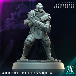 3D Printed Archvillain Games Ardere Repressor Ardere - Syndicate Oppression 28 32mm D&D (Online Only)