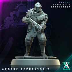 3D Printed Archvillain Games Ardere Repressor Ardere - Syndicate Oppression 28 32mm D&D (Online Only)