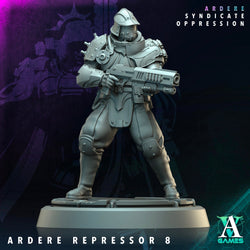 3D Printed Archvillain Games Ardere Repressor Ardere - Syndicate Oppression 28 32mm D&D (Online Only)