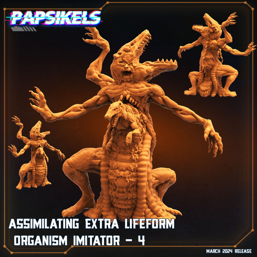 3D Printed Papsikels Assimilating Extra Lifeform Oranism Imitators MARCH 2025 SCIFI 28mm 32mm (Online Only)