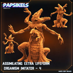3D Printed Papsikels Assimilating Extra Lifeform Oranism Imitators MARCH 2025 SCIFI 28mm 32mm (Online Only)