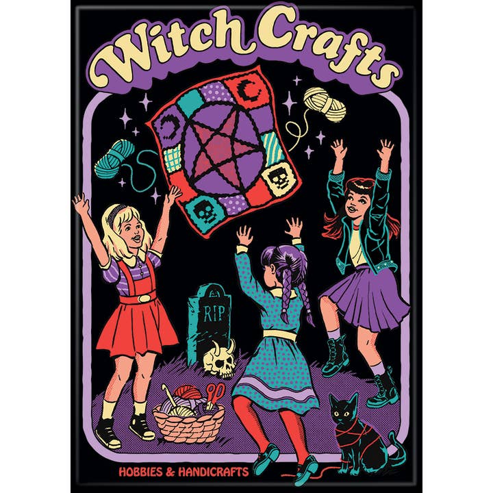 Steven Rhodes: Witch Crafts Magnet (ONLINE ORDER ONLY)
