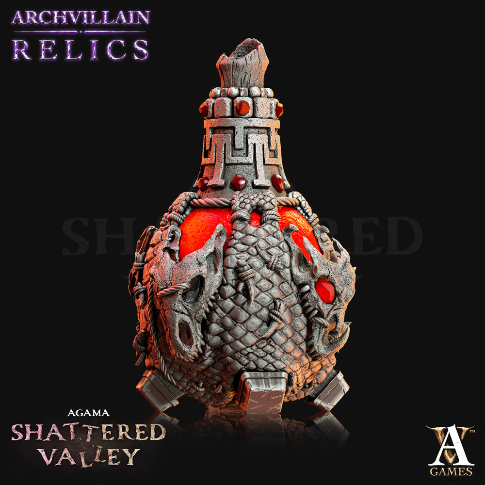 3D Printed Archvillain Games Relics - Agama Ancestor Potion  D&D (Online Only)