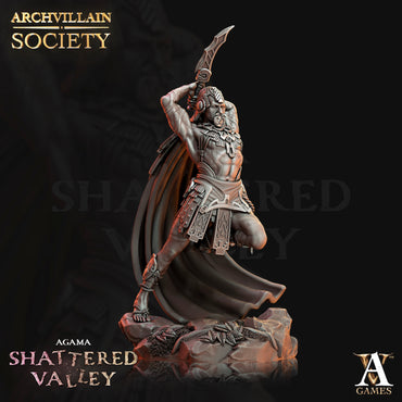 3D Printed Archvillain Games Archvillain Society Vol XIV Ochantu - Chiltak Doomsinger 28mm 32mm D&D (Online Only)