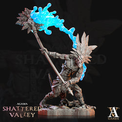 3D Printed Archvillain Games Agama Ajkin Agama Shattered Valley 28 32mm D&D (Online Only)