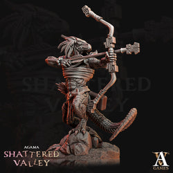 3D Printed Archvillain Games Agama Shattered Valley - Agama Jungle Scouts 28mm 32mm D&D (Online Only)