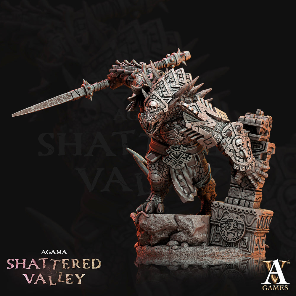 3D Printed Archvillain Games Agama Shattered Valley - Agama Vanquishers 28mm 32mm D&D (Online Only)