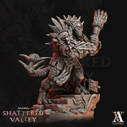 3D Printed Archvillain Games Agama Shattered Valley - Agama Vanquishers 28mm 32mm D&D (Online Only)