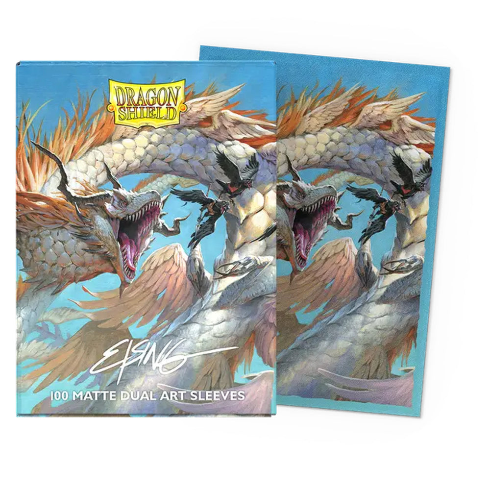Dragon Shields: (100) Brushed Art Sleeves - The Ejsingandr
