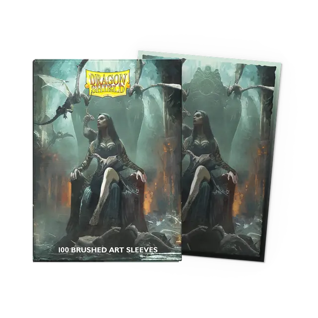 Dragon Shields: (100) Brushed Art Sleeves - Haloween 2024