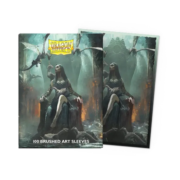 Dragon Shields: (100) Brushed Art Sleeves - Haloween 2024