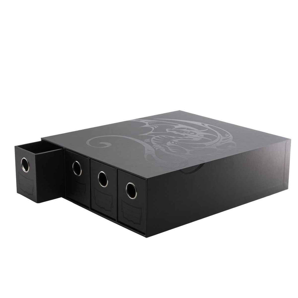 Dragon Shield Storage: Fortress Card Drawers Horizonal 4 - Black