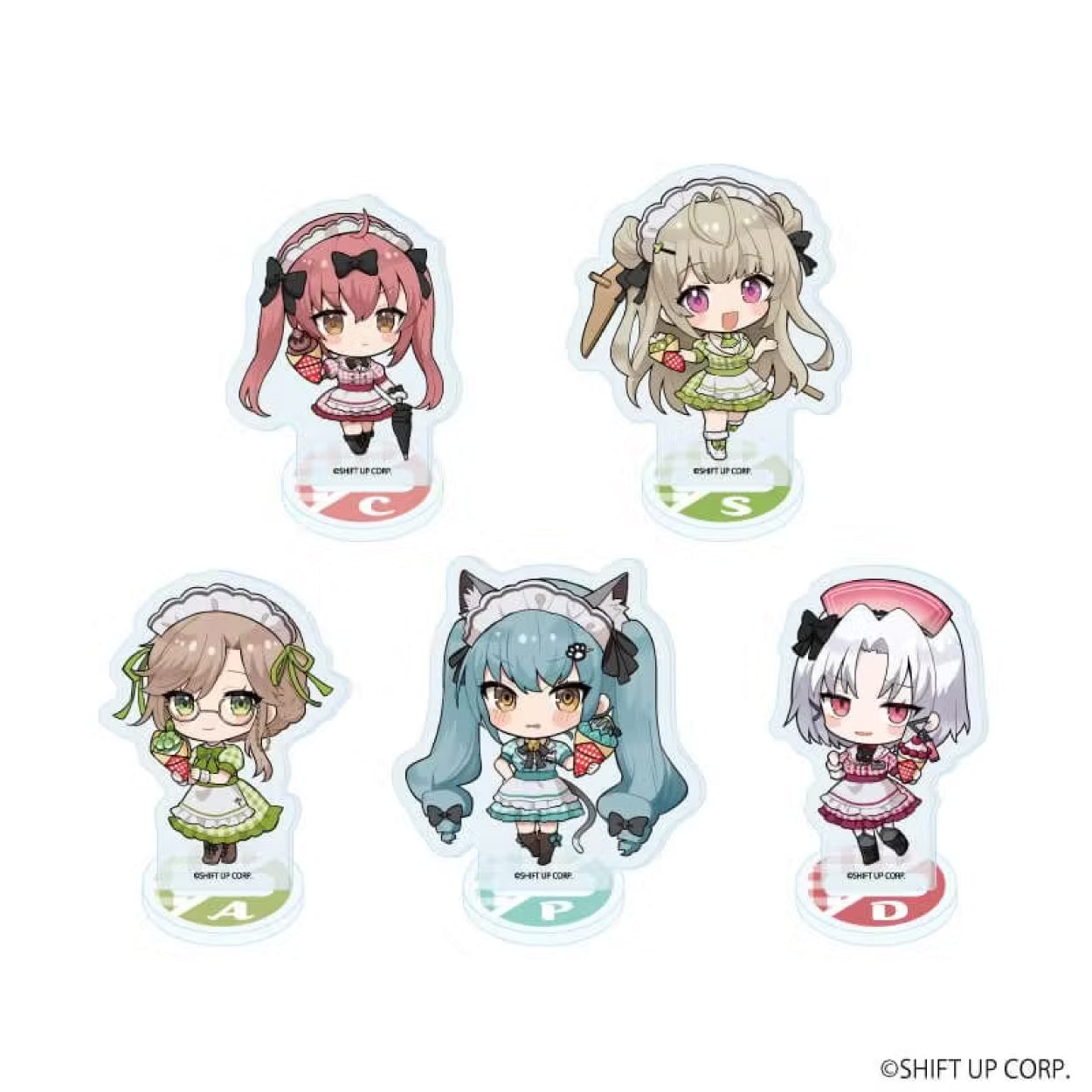 A3 Acrylic Chibi Stand JAPANESE - Goddess of Victory: NIKKE (Online Order Only)