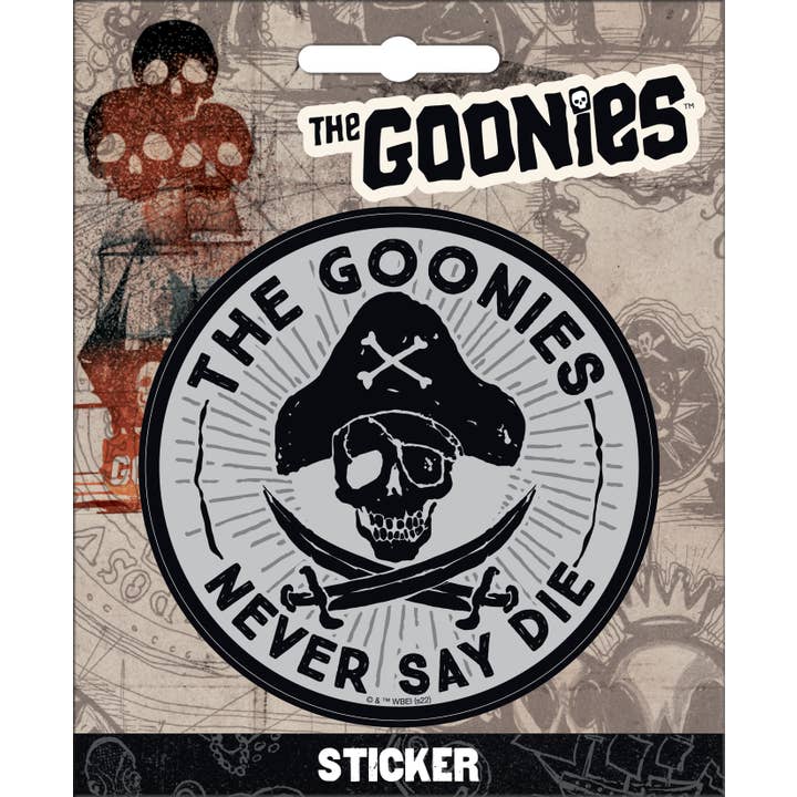 Goonies: Never Say Die Sticker (ONLINE ORDER ONLY)