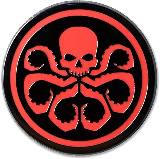 Marvel Comics: Hydra Insignia Logo Enamel Pin (ONLINE ORDER ONLY)