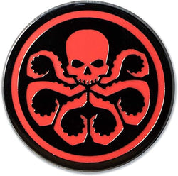 Marvel Comics: Hydra Insignia Logo Enamel Pin (ONLINE ORDER ONLY)