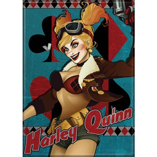 DC Comics: Bombshells - Harley Quinn - Magnet (ONLINE ORDER ONLY)