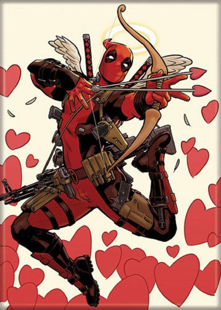 Marvel Comics: Deadpool Playing Cupid Magnet (ONLINE ORDER ONLY)