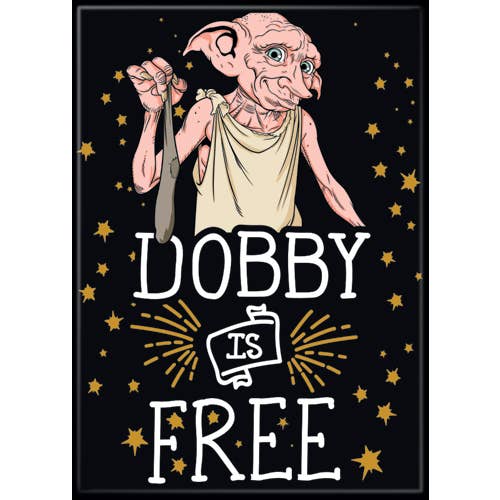 Harry Potter: Dobby Is Free - Magnet (ONLINE ORDER ONLY)