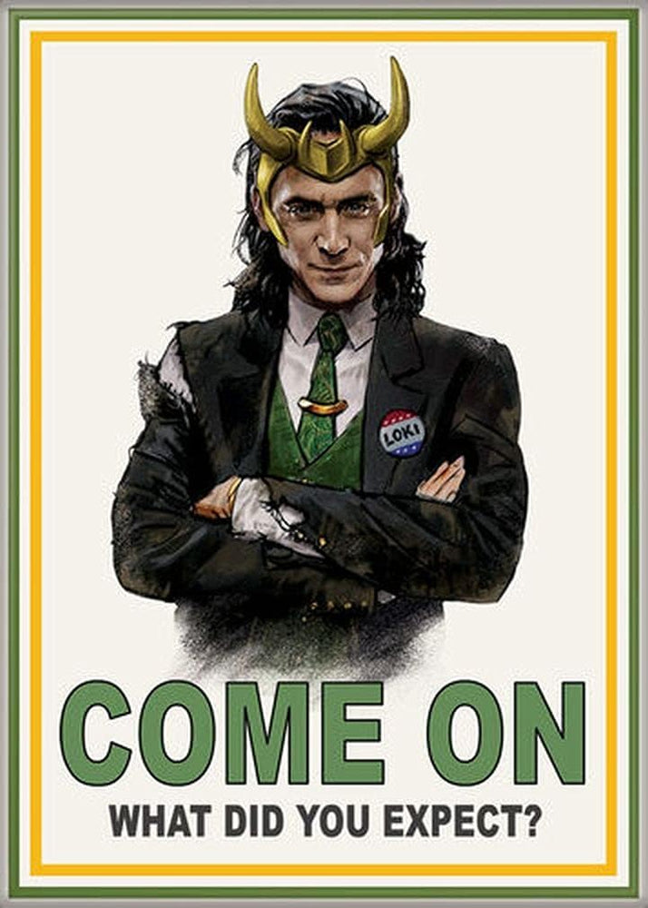 Marvel Studios: Loki Come On Magnet (ONLINE ORDER ONLY)