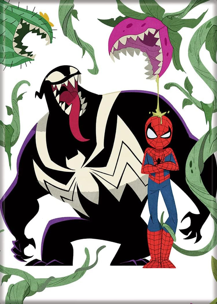 Marvel Comics: Spiderman and Venom Double Trouble 2 Magnet (ONLINE ORDER ONLY)