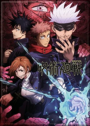 Jujutsu Kaisen: Group on Red Magnet (ONLINE ORDER ONLY)