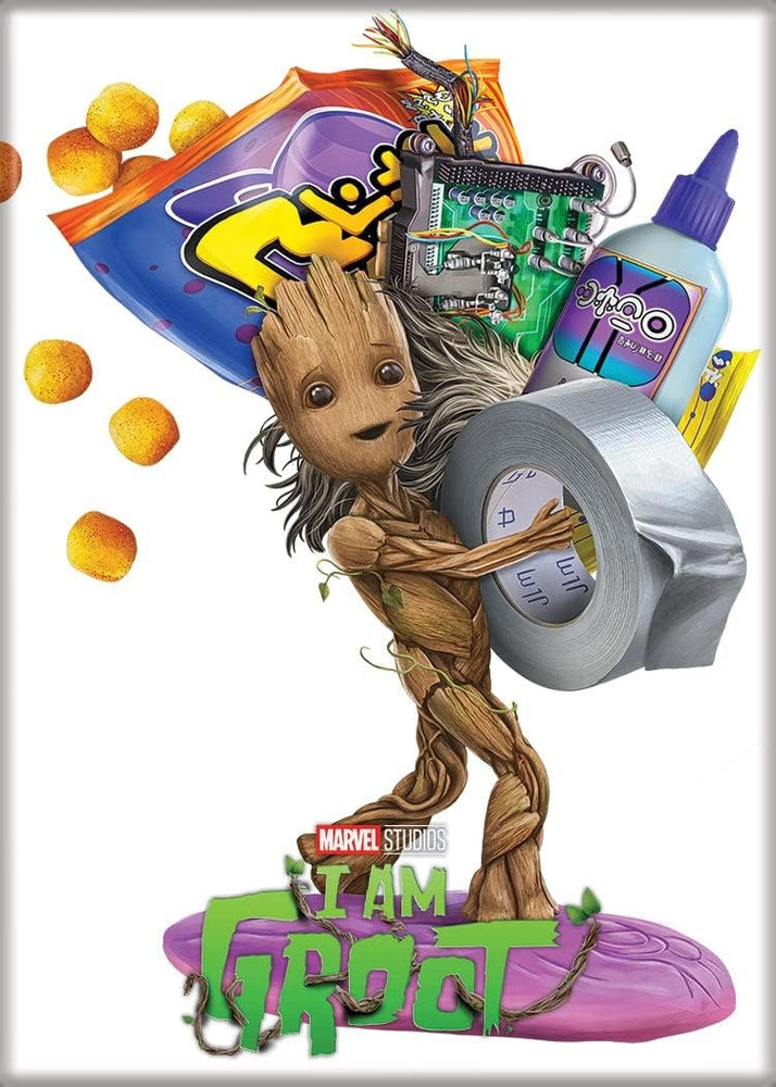 Marvel Disney Plus: I am Groot with Duct Tape Magnet (ONLINE ORDER ONLY)