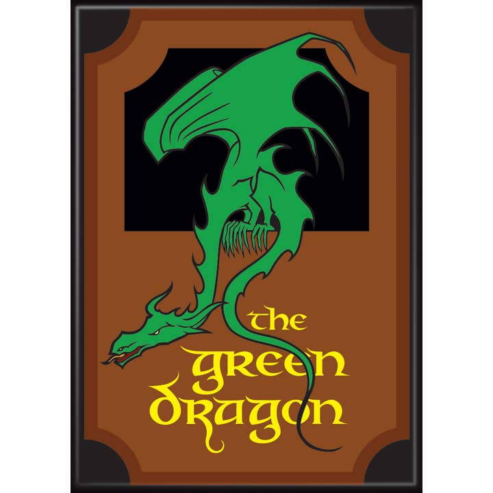 Lord of The Rings: The Green Dragon Sign Magnet (ONLINE ORDER ONLY)