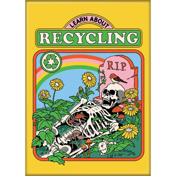 Steven Rhodes: Learn About Recycling Magnet (ONLINE ORDER ONLY)