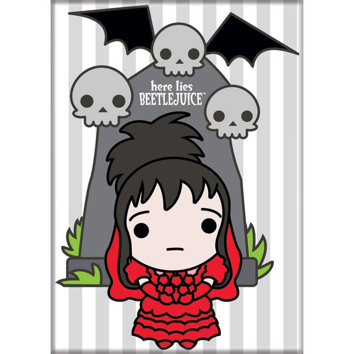 Beetlejuice: Lydia Chibi Magnet (ONLINE ORDER ONLY)