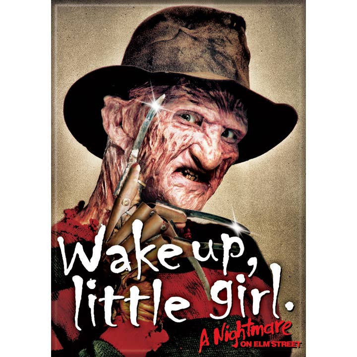 Nightmare on Elm Street: Freddy Wake Up Little Girl Magnet (ONLINE ORDER ONLY)