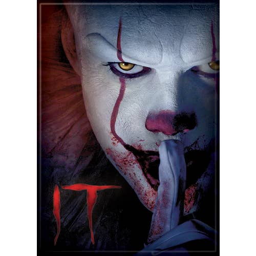 IT Movie 2017: Pennywise and Logo Magnet (ONLINE ORDER ONLY)