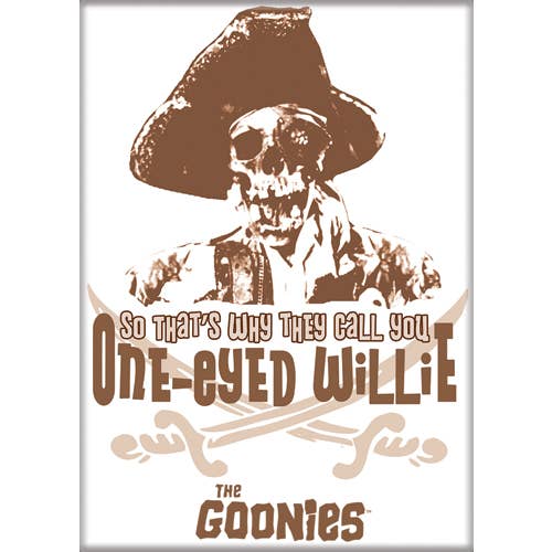 Goonies: One-Eyed Willie Magnet (ONLINE ORDER ONLY)