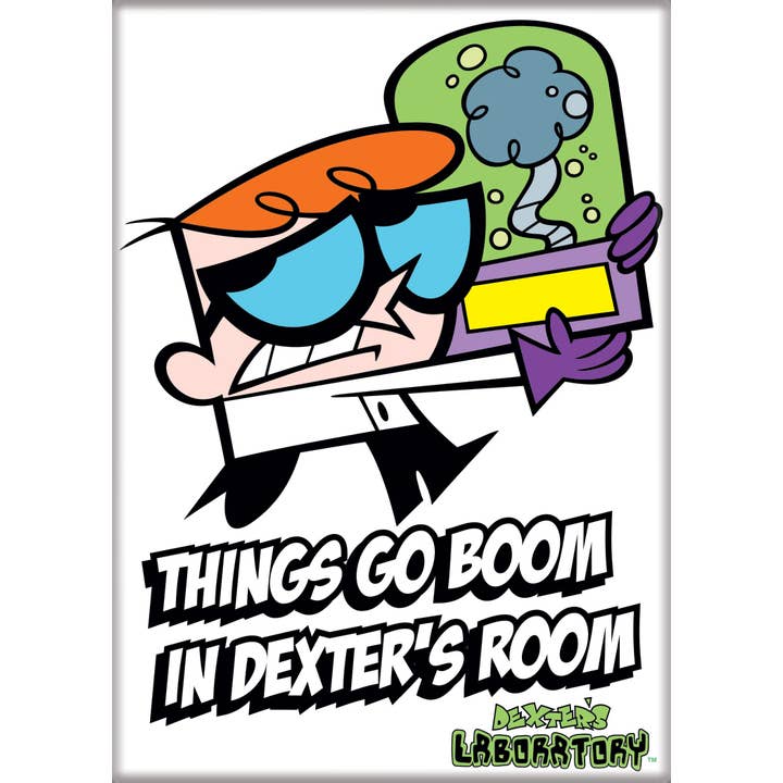 Dexter's Lab: Things Go Boom Magnet (ONLINE ORDER ONLY)